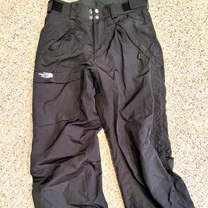 Black Men’s Snowboarding Pants. North Face! Small